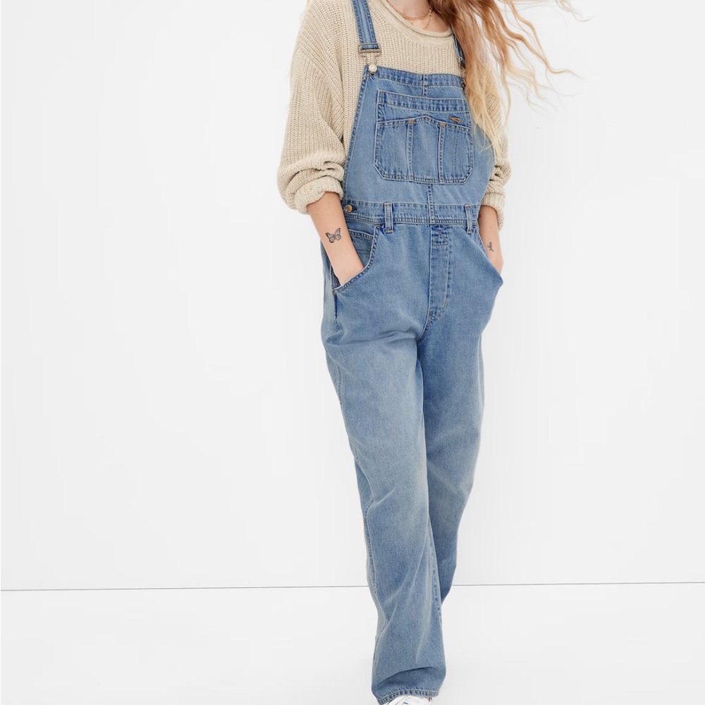 GAP ‘90s Loose Overalls S Tall